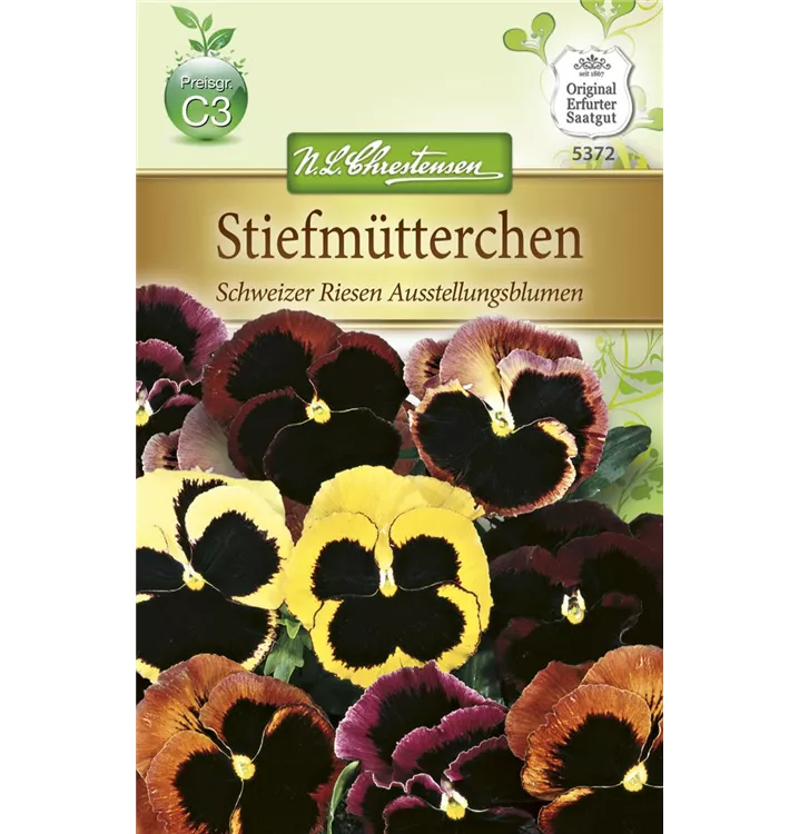 Stiefmütterchen Schweizer Riesen Gänseblümchen Vergißmeinnicht Ringelblume 