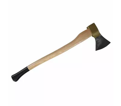 Siena Garden Holzaxt 1400g 70 cm silber/gold/Eschenholz, Stahl Siena Garden Holzaxt 1400g 70 cm silber/gold/Eschenholz, Stahl