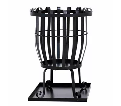 Siena Garden Feuerkorb Pagia, Ø39cmx51cm schwarz Stahl Siena Garden Feuerkorb Pagia, Ø39cmx51cm schwarz Stahl
