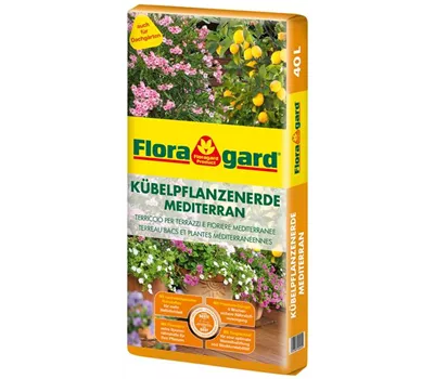 Floragard Kübelpflanzenerde mediterran Floragard Kübelpflanzenerde mediterran