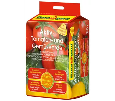 Floragard Aktiv Tomaten- und Gemüseerde Floragard Aktiv Tomaten- und Gemüseerde