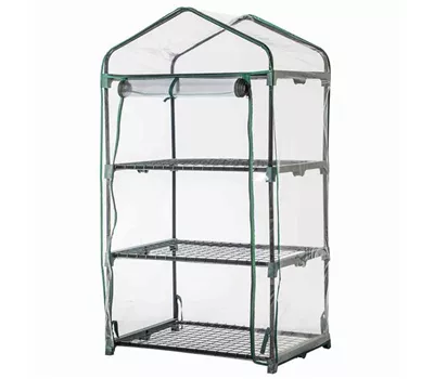 Siena Garden Gewächshaus, 126x70x50 cm transparent PVC-Folie Siena Garden Gewächshaus, 126x70x50 cm transparent PVC-Folie