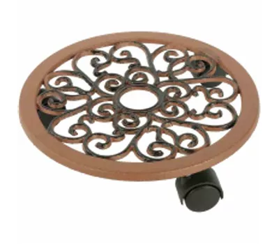 Siena Garden Pflanzenroller Guss 30 cm Gusseisen in braun Siena Garden Pflanzenroller Guss 30 cm Gusseisen in braun