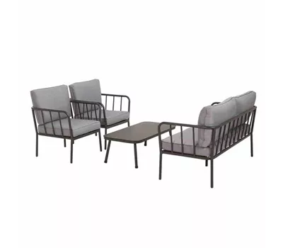 Siena Garden Casita Loungegruppe 4tlg. Aluminium/Ranotex® Siena Garden Casita Loungegruppe 4tlg. Aluminium/Ranotex®