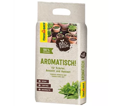 Floragard Bio-Erde Aromatisch mit Tragegriff Floragard Bio-Erde Aromatisch mit Tragegriff
