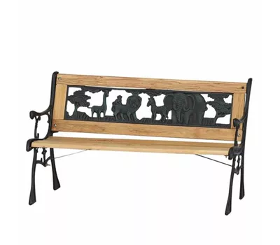 Siena Garden Kinderbank Kindergussbank 41x84x52,5 cm antik/grün/Hartholz lasiert Siena Garden Kinderbank Kindergussbank 41x84x52,5 cm antik/grün/Hartholz lasiert