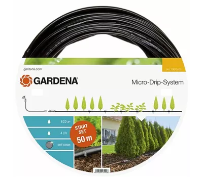 Gardena Micro-Drip-System Start Set Pflanzenreihen L 50 m Gardena Micro-Drip-System Start Set Pflanzenreihen L 50 m