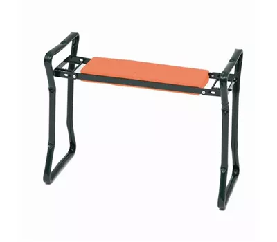 Siena Garden Knie- und Sitzbank 59x27x50 cm orange und grün Stahl Siena Garden Knie- und Sitzbank 59x27x50 cm orange und grün Stahl