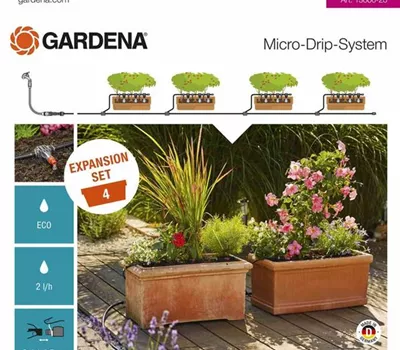 Gardena MDS Erweiterungsset für Pflanztröge Gardena MDS Erweiterungsset für Pflanztröge