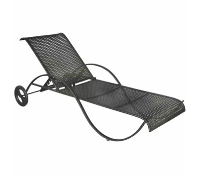 MBM Gartenliege Romeo 188 cm x 77 cm x 78 cm marone Eisen MBM Gartenliege Romeo 188 cm x 77 cm x 78 cm marone Eisen