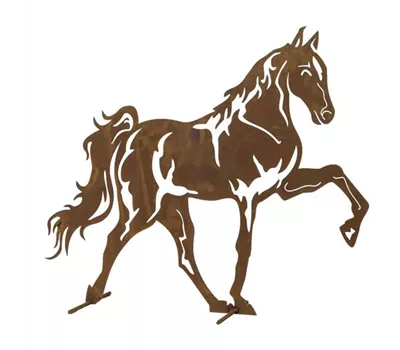 H.G-Deko Mustang 60x70cm Naturrost H.G-Deko Mustang 60x70cm Naturrost