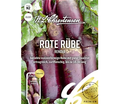 Rote Rübe-Samen 'Renova' Rote Rübe-Samen 'Renova'