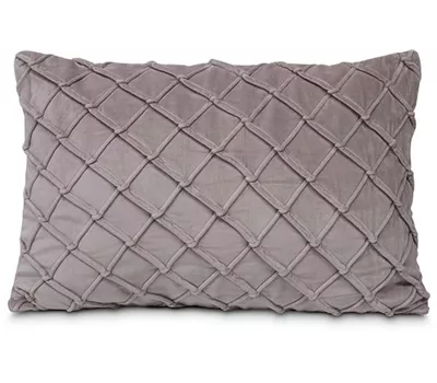 fleur ami MADELEINE - Ribbed Cotton Velvet Diamond Pattern Pillow fleur ami MADELEINE - Ribbed Cotton Velvet Diamond Pattern Pillow