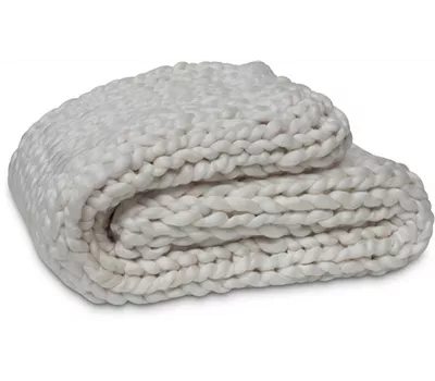 fleur ami Acrylic Knitted Throw (with filler) 130x170cm fleur ami Acrylic Knitted Throw (with filler) 130x170cm