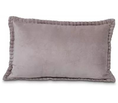 fleur ami MADELEINE - Cotton Velvet Enzyme Wash Blanket Stitch Border Cushion fleur ami MADELEINE - Cotton Velvet Enzyme Wash Blanket Stitch Border Cushion