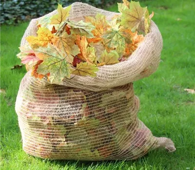 Laubsäcke Jute 70 x 100 cm 3 Stück kompostierbar Laubsäcke Jute 70 x 100 cm 3 Stück kompostierbar