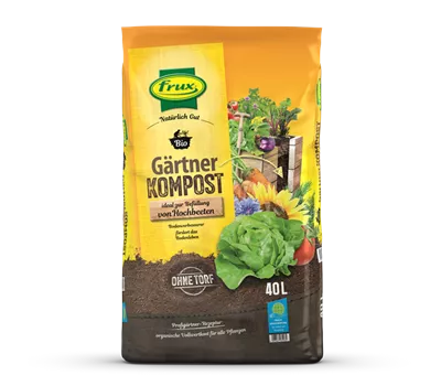 frux Bio Gärtner-Kompost – Bodenverbesserer frux Bio Gärtner-Kompost – Bodenverbesserer