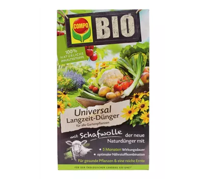 Compo BIO Universal Langzeit-Dünger mit Schafwolle Compo BIO Universal Langzeit-Dünger mit Schafwolle