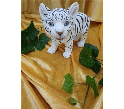 Dekoration Weißer Tiger (gehend) Dekoration Weißer Tiger (gehend)